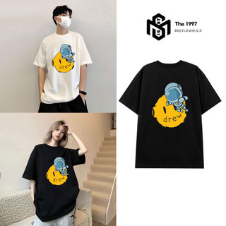 Áo thun nam nữ hình phi hành gia local brand Unisex form rộng, chất vải thun cotton 100%  THE1997
