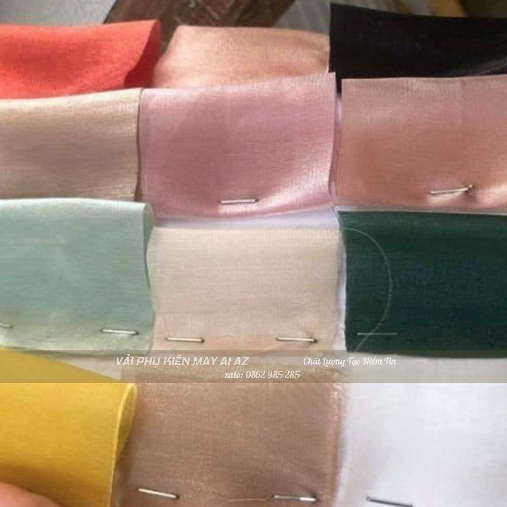 Vải Tơ Sống Oganza TO01