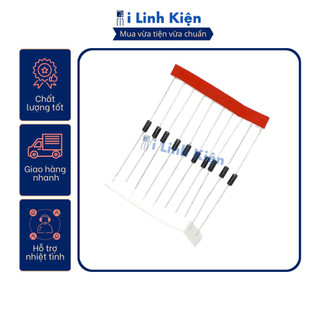 1N5819 Diode Schottky 1A 40V DO-41 túi 10 con