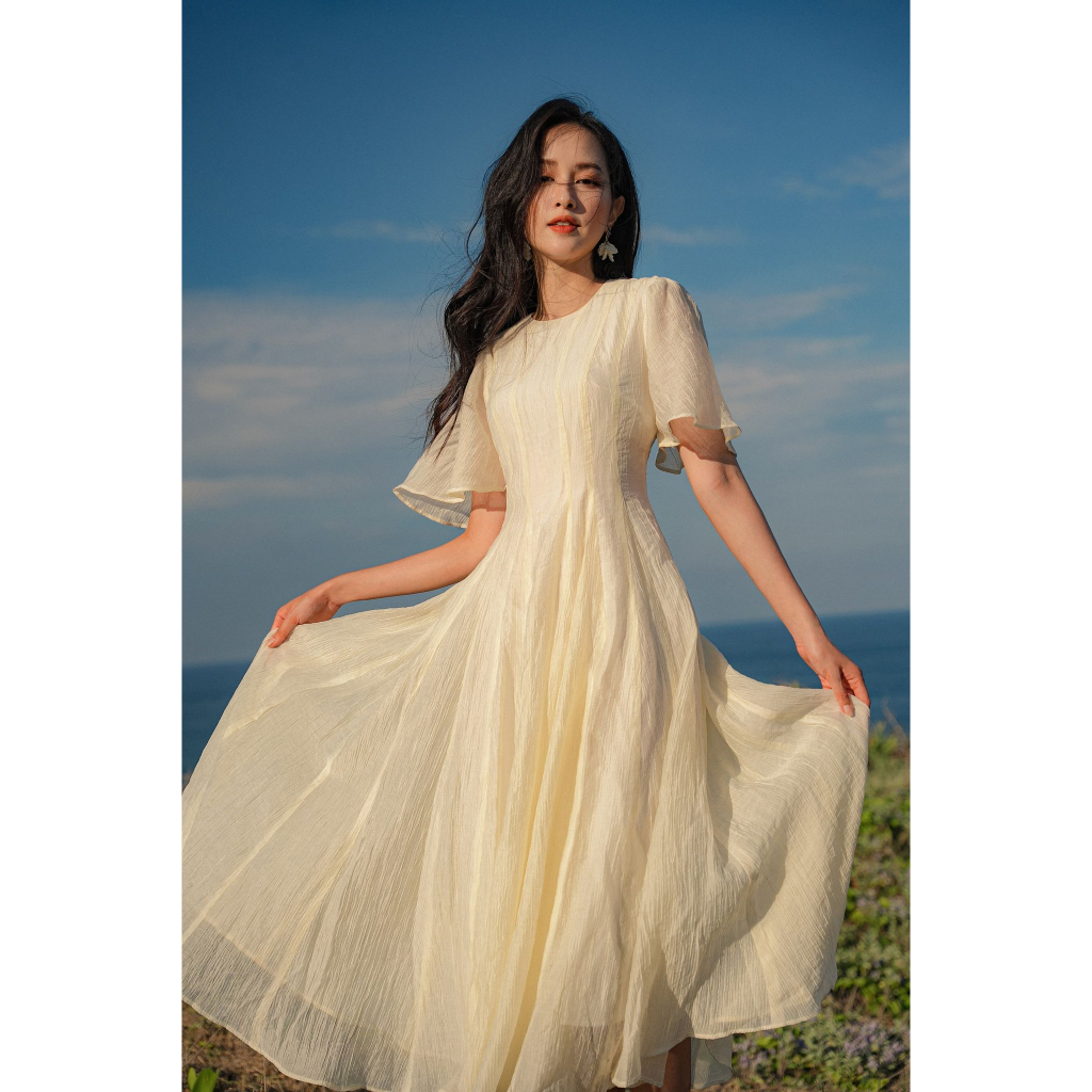 OLV - Đầm Vivica Dress In Cream