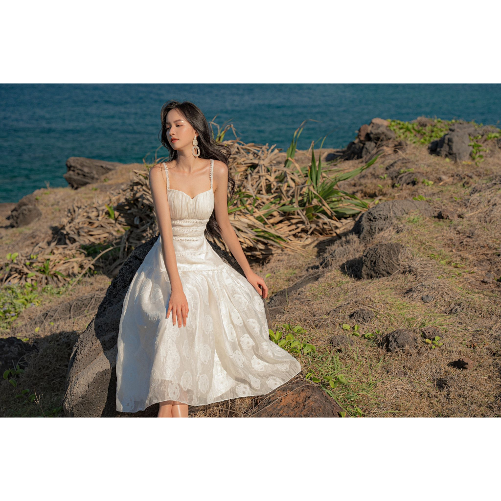 OLV - Đầm Elizza White Dress