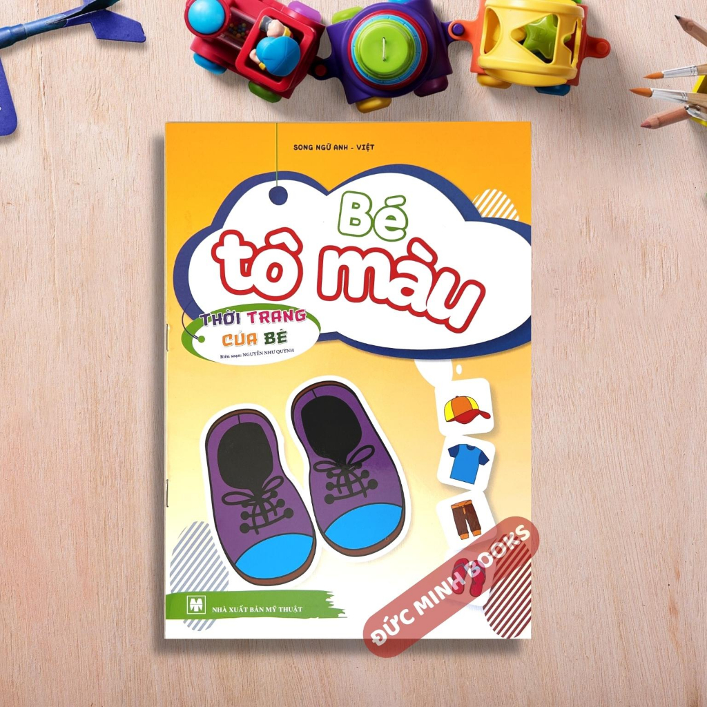 Sách - Bộ 8 Cuốn Bé Tập Tô, Tập Viết Chữ Dành Cho Trẻ Mẫu Giáo