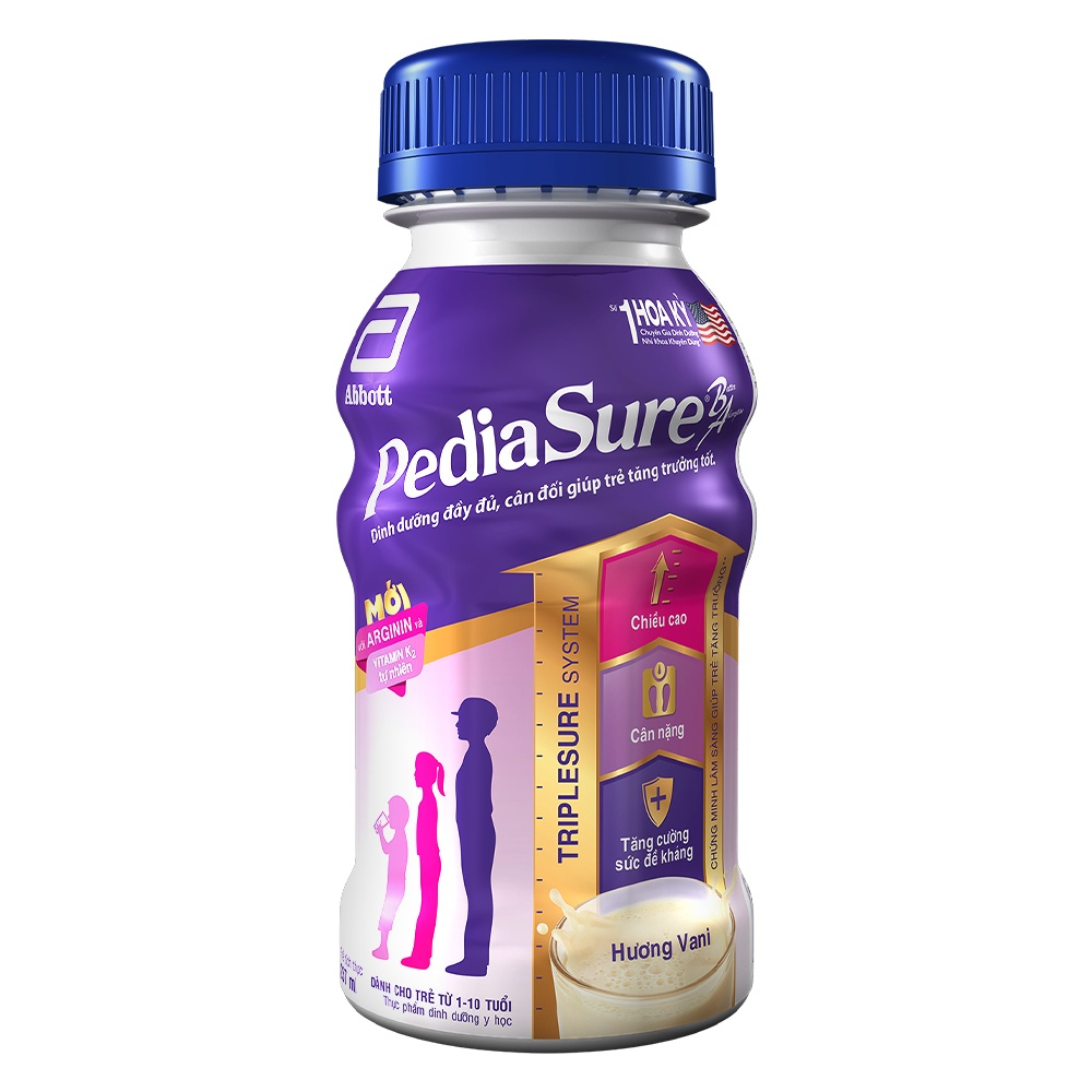 [BU] Thùng 24 Sữa nước PediaSure 237ml/chai hương vani