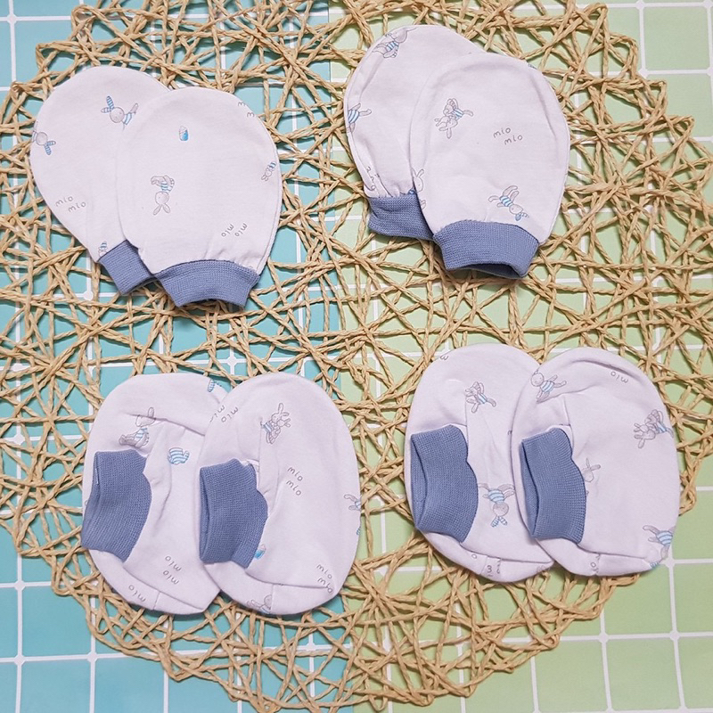 SET Bao Tay bao chân MioMio Cotton Cho Bé Sơ Sinh - Mio Việt Nam
