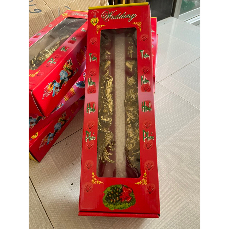 ĐÈN CẦY CƯỚI CAO CẤP ( đôi đèn long phụng số 6)