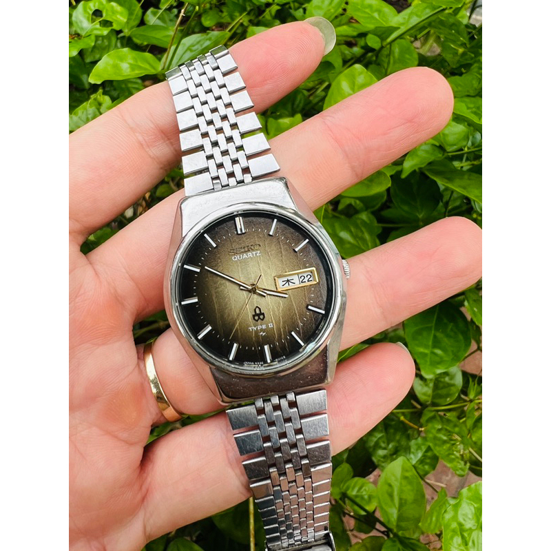 Đồng hồ Nam Seiko Type II mặt hổ phách hiếm
