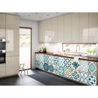 Decal giấy dán bếp hình cuộn kích thước 60cm x 2m