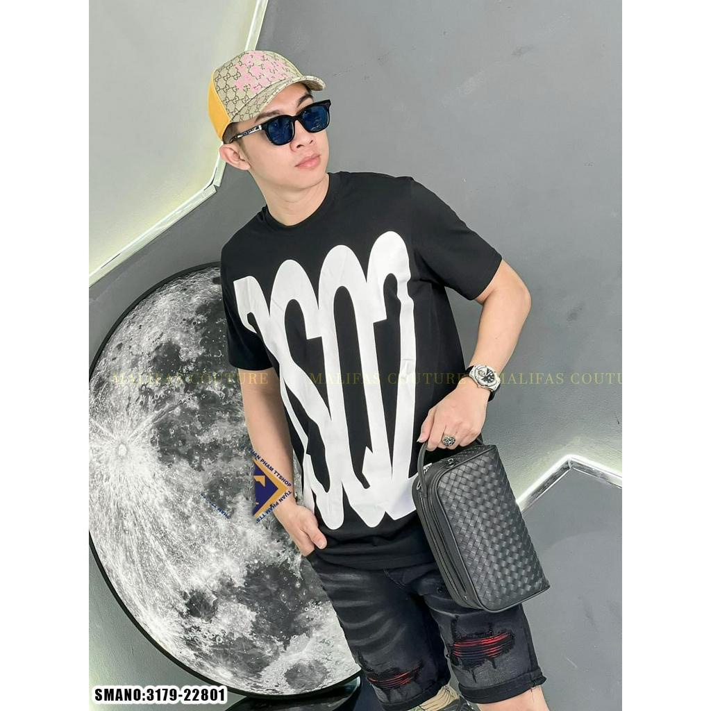 Áo phông DSQ2 nam nữ Premium Cotton co giãn 4 chiều cao cấp 2023.