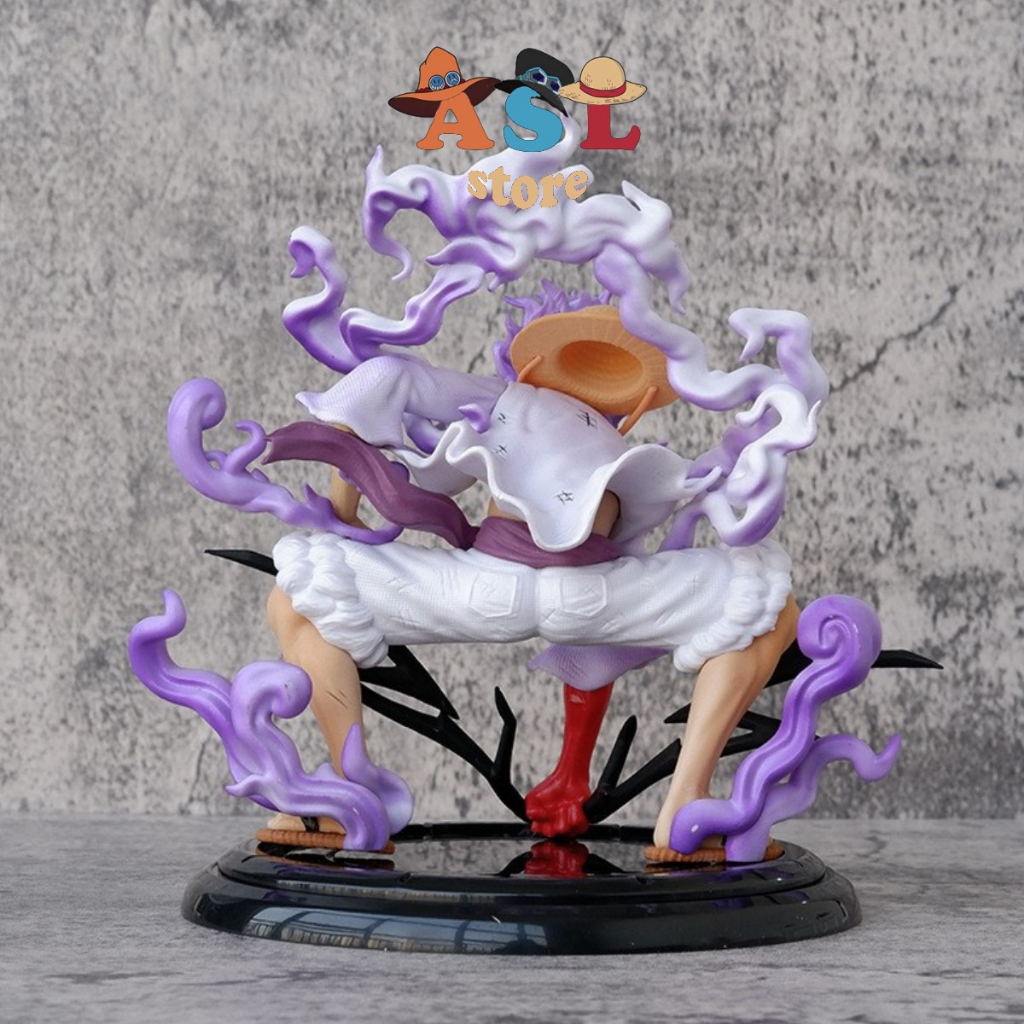 Mô Hình Luffy nika gear 5 trạng thái siêu ngầu cao 20cm nặng 600g , Figure OnePiece ASL Shop Mô hình