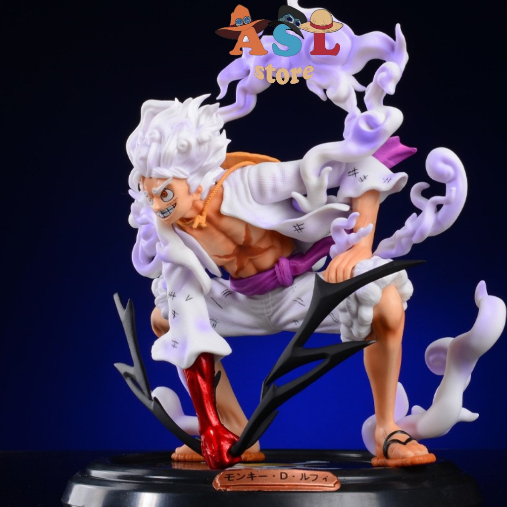Mô Hình Luffy nika gear 5 trạng thái siêu ngầu cao 20cm nặng 600g , Figure OnePiece ASL Shop Mô hình