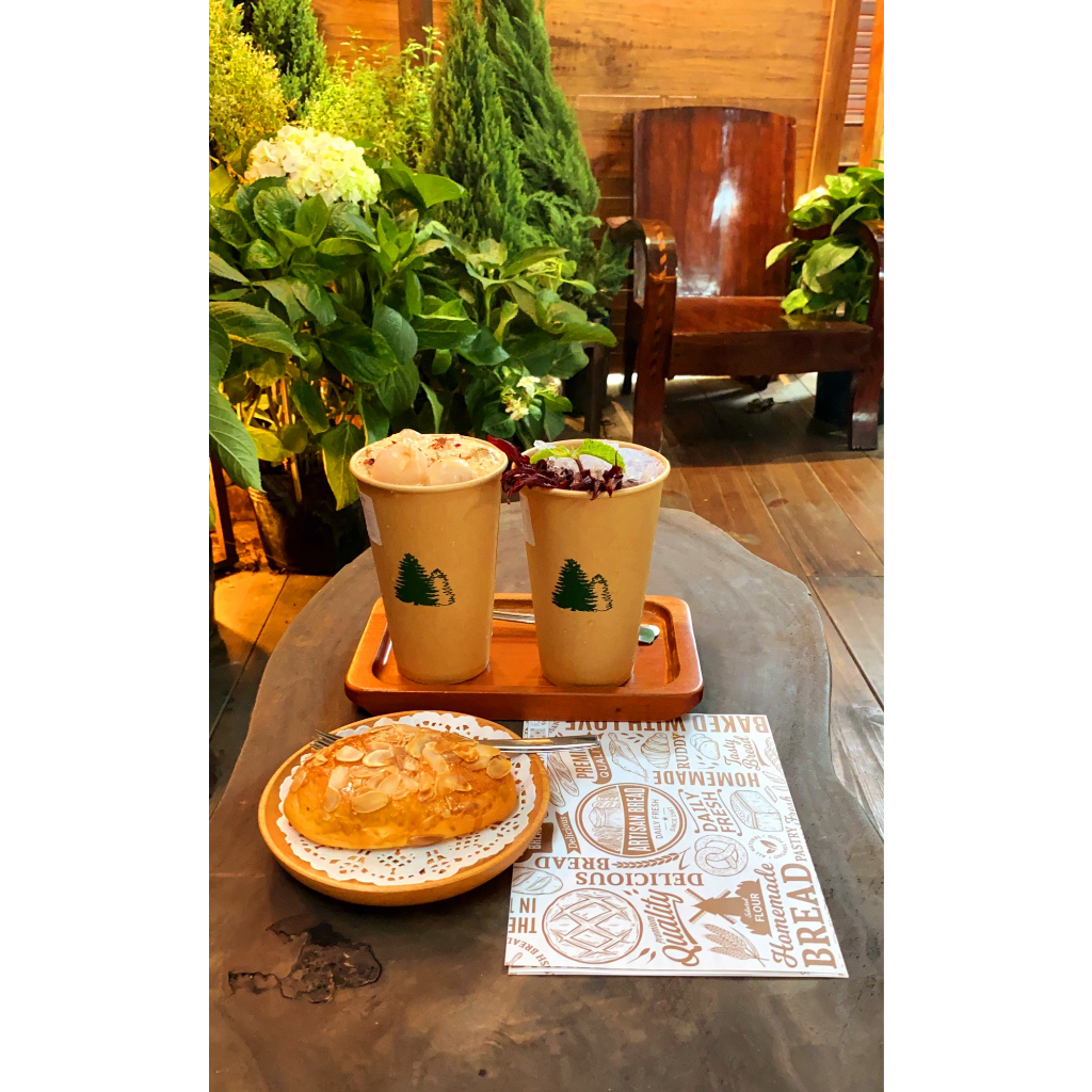 1000 Tờ Giấy Gói Bánh Mì Chủ Đề " Câu Chuyện Bánh Mì" - Size 15x20cm