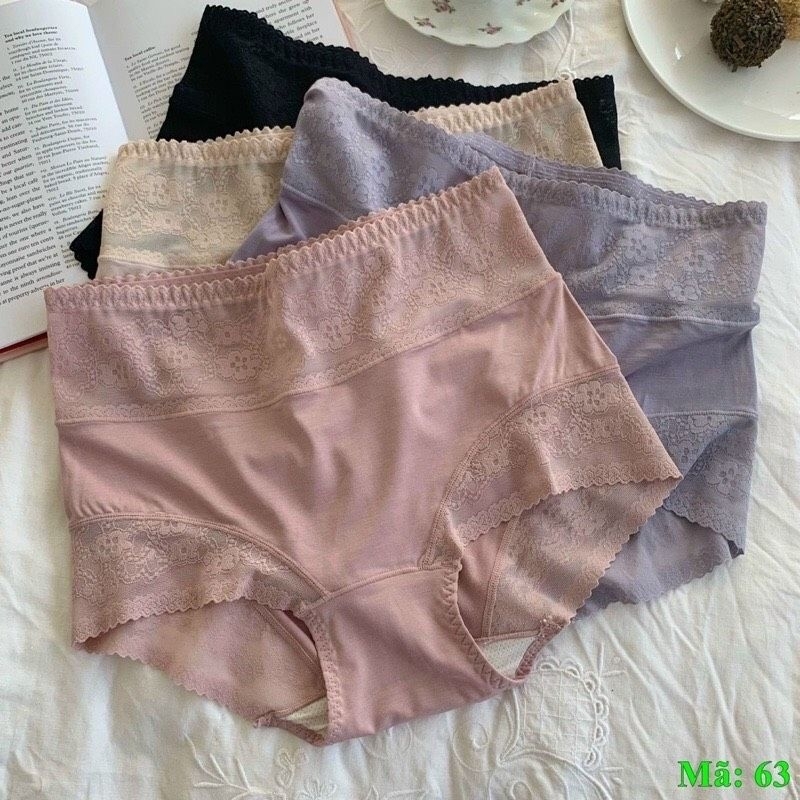 Quần lót nữ cotton lưng cao ôm bụng định hình, sexy quyến rũ A283
