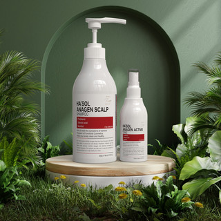 Combo dầu gội xịt dưỡng 100ml kích mọc tóc hasol giảm rụng tóc kích mọc tóc nhanh chóng hasol anagen tonic hair