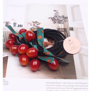 Dây Buộc Tóc , Cột Tóc Hình Trái Cherry