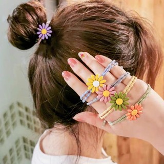 Dây thun , cột tóc bông hoa cúc xinh xắn