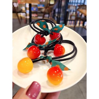 Dây Buộc Tóc , Cột Tóc Hình Trái Cherry