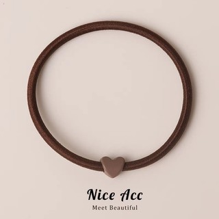 Dây Cột Tóc Hình Trái Tim Nhỏ Nhắn Cho Nữ