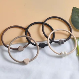 Dây cột tóc hình trái tim nhỏ nhắn cho nữ