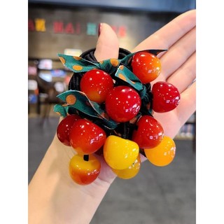 Dây Buộc Tóc , Cột Tóc Hình Trái Cherry