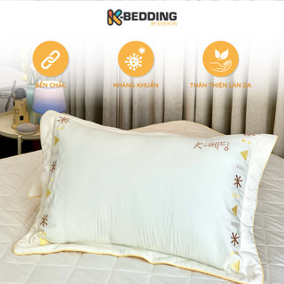 Vỏ gối nằm chần bông Hàn Quốc K-Bedding By Everon Microtencel KMTS (45x65cm) 1 cặp