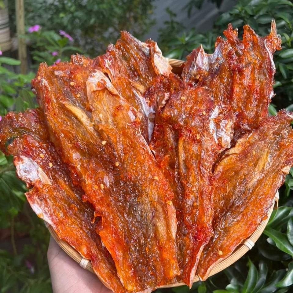 Khô cá mối tẩm ,đặc sản Cà Mau.Thịt dày dẻo ngon , nhiều chất dinh dưỡng- Vựa Khô Minh Triết