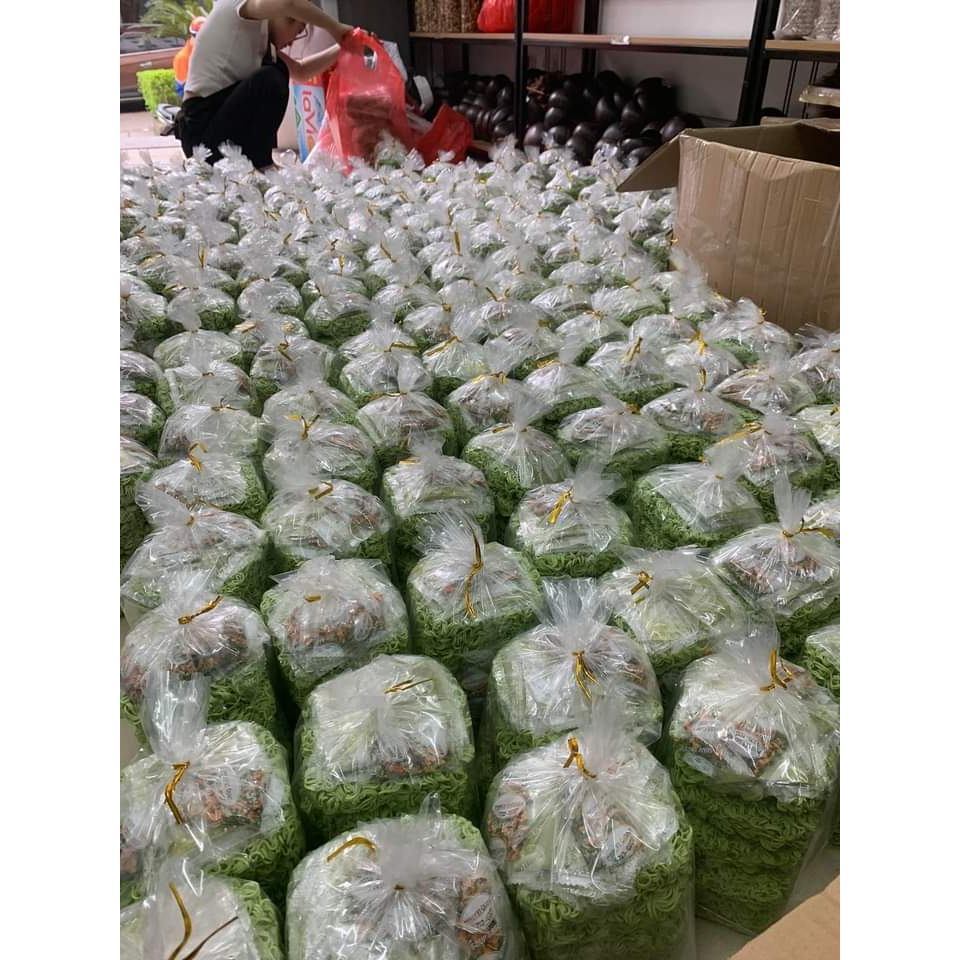 Mì ăn liền chùm ngây sấy lạnh healthy, chay mặn đều được. Bịch 5 bánh
