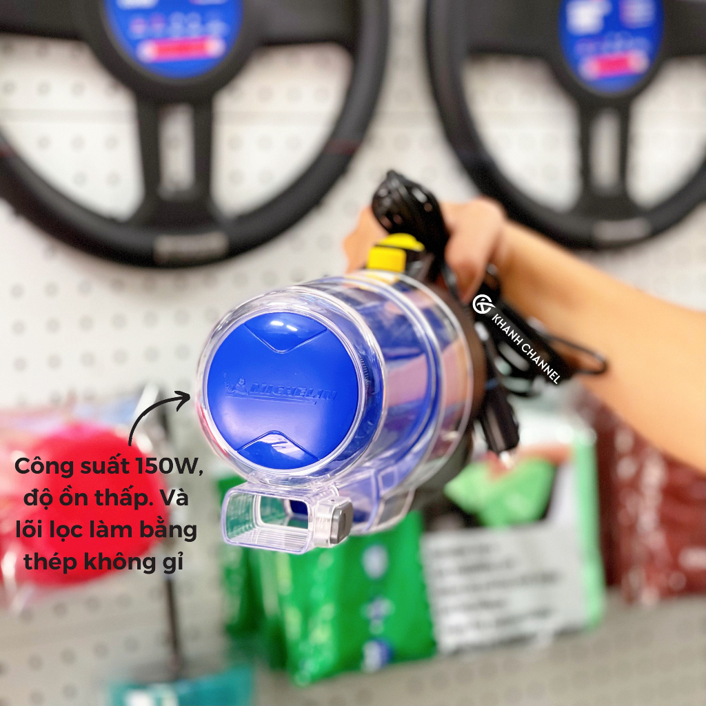 MÁY HÚT BỤI Ô TÔ 12V MICHELIN ML204