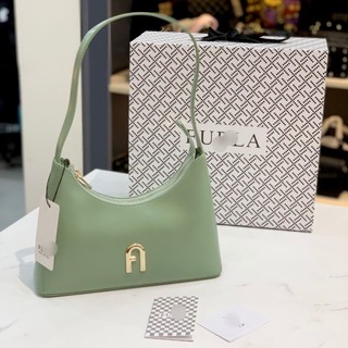 Túi furla@ diamante kẹp nách da bóng