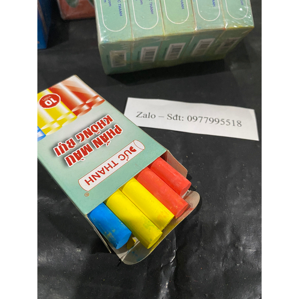 Phấn Màu Đức Thanh Không Bụi (Hộp 10 Viên)