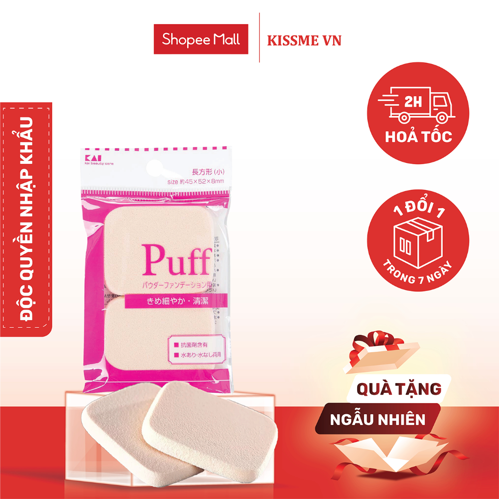 Bông Mút Trang Điểm Kai Prety
