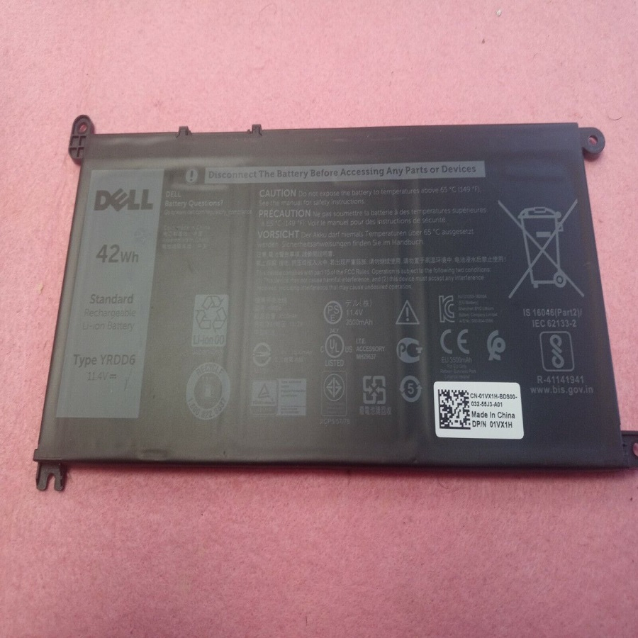 Pin Laptop Dell Inspiron 3493 3582 3593 3793 3583 3584 5480 5485 5491 5493 5585 5590 5594 5598 5593 YRDD6