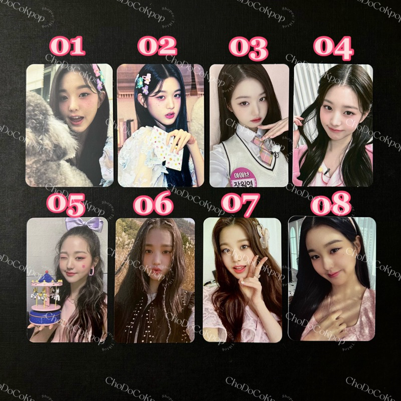 Bo góc Wonyoung ive các đợt