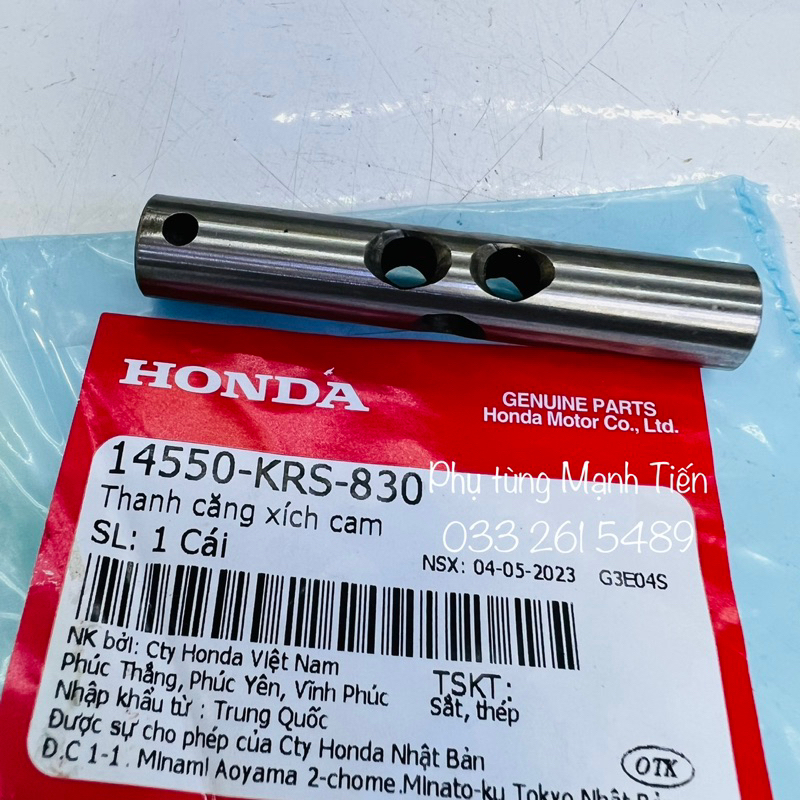 Lò xo+ ống sáo/ thanh căng xích cam + cao su chính hãng