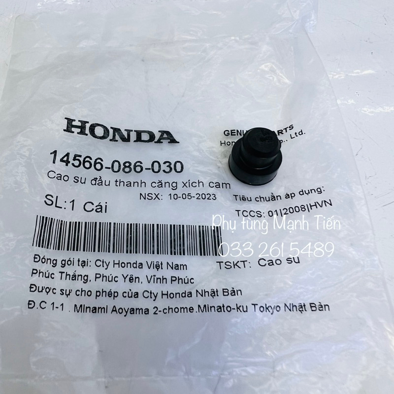 Lò xo+ ống sáo/ thanh căng xích cam + cao su chính hãng