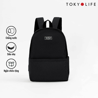 Balo chống nước thời trang TOKYOLIFE nam nữ nhiều ngăn siêu nhẹ chất liệu cao cấp C8BPK150J (29x15x40 cm)