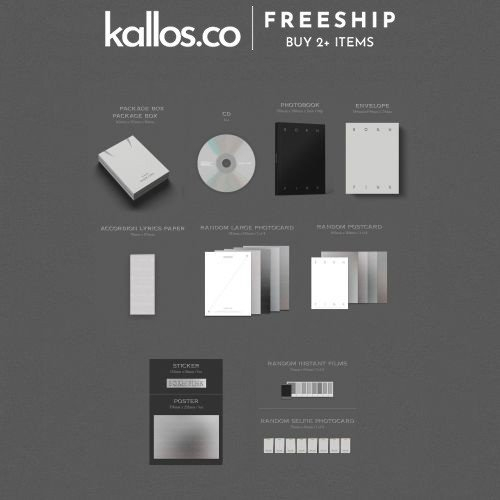 Bộ BLACKPINK 2nd Album Born Pink Digipack Ver, Box Set Kpop - Kallos Vietnam