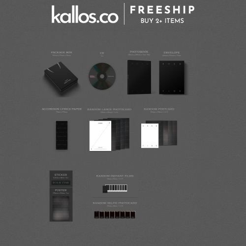 Bộ BLACKPINK 2nd Album Born Pink Digipack Ver, Box Set Kpop - Kallos Vietnam