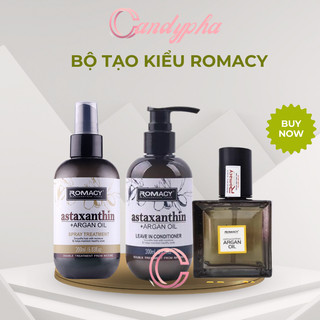 Kem dưỡng tóc xả khô - tinh dầu dưỡng tóc - xịt dưỡng tạo kiểu phục hồi tóc romacy