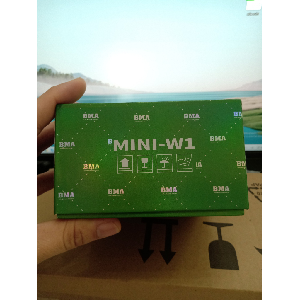 Đèn led bi cầu Mini W1 BMA Cắt Sáng Chống Chói chân H4