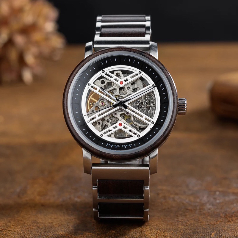 Đồng hồ đeo tay nam vỏ gỗ WoodWatch GT119-1A