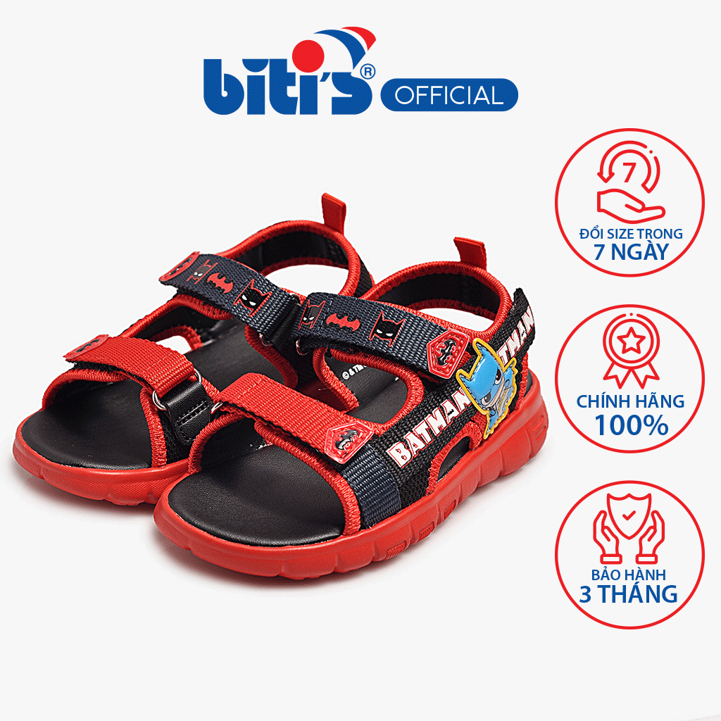 Sandal Eva Phun Bé Trai Biti's BEB001299DOO (Đỏ)