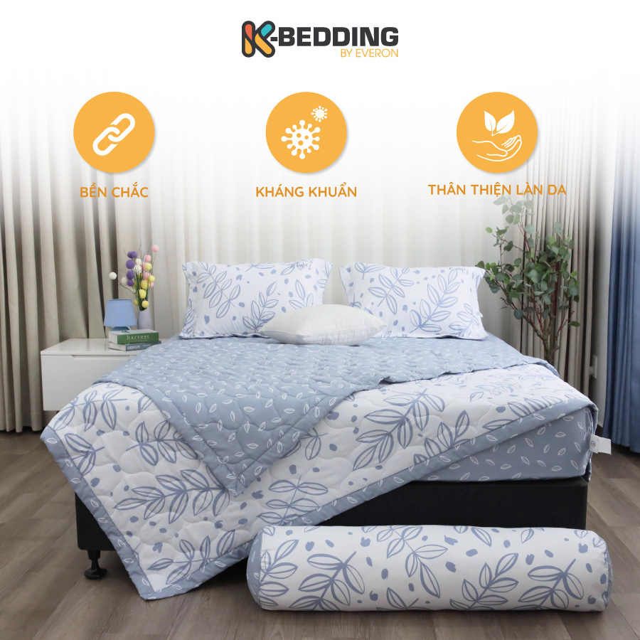 Bộ ga giường K-Bedding by Everon chất vải Microfiber (KMP305&307)