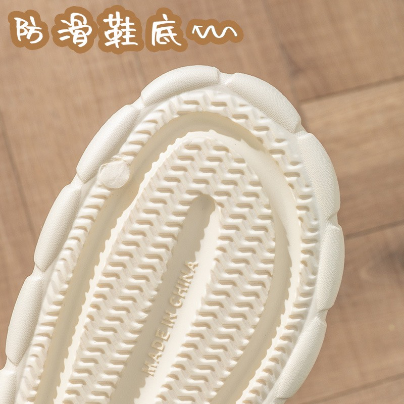 𝐢𝐃É𝐏 𝐃𝐋𝟐𝟏𝟓 Dép bánh mì nữ quai ngang nhún đám mây  siêu rẻ êm chân chống trơn trượt