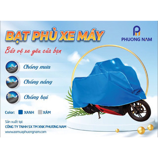 Bạt trùm xe máy giá rẻ, bạt phủ xe máy cao cấp cho nhiều dòng xe máy