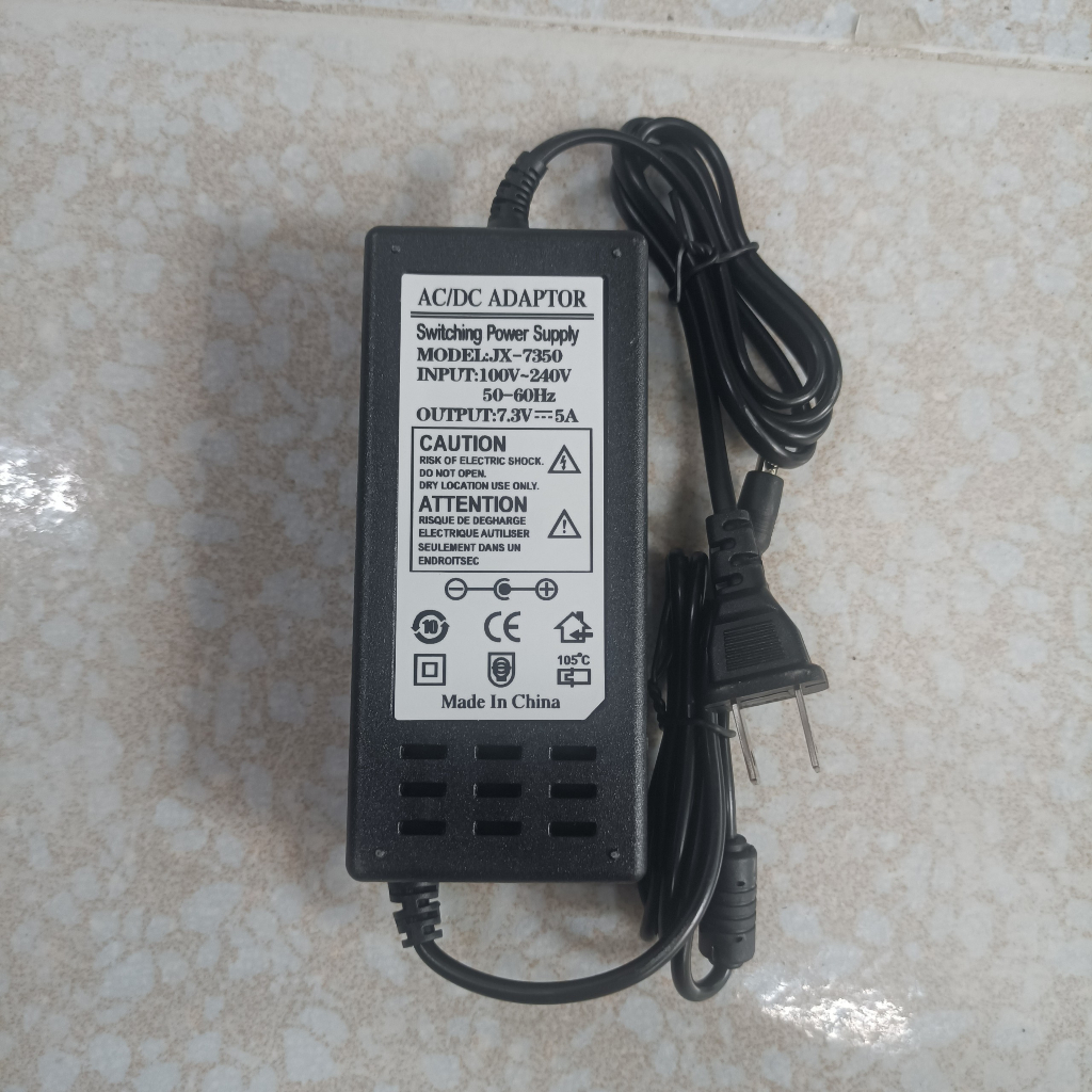 Sạc 7.2V - 7.3V 2A - 3A - 5A cho pin sắt photphat hệ 2S 6.4V