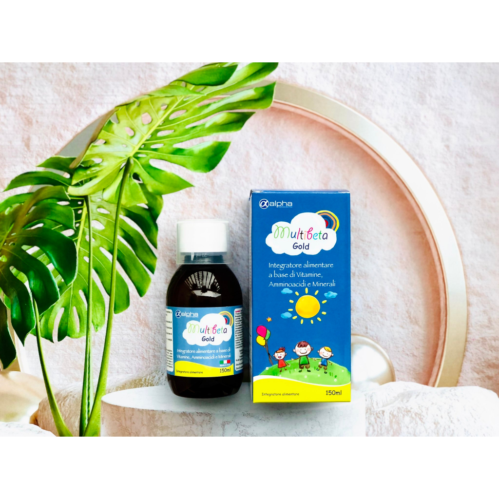 Siro ăn ngon Multibeta Gold - 150ml - Bổ sung vitamin và khoáng chất, tăng cường đề kháng cho bé