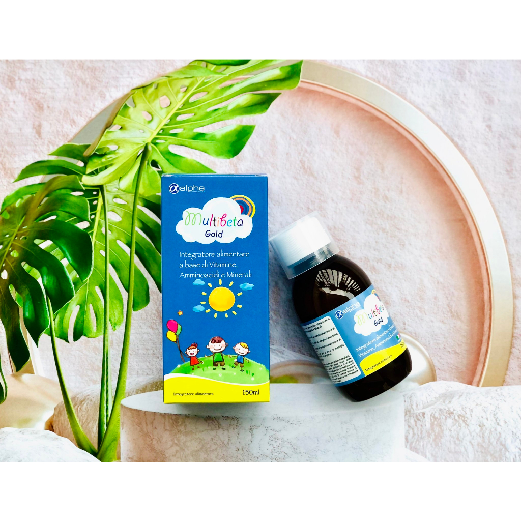 Siro ăn ngon Multibeta Gold - 150ml - Bổ sung vitamin và khoáng chất, tăng cường đề kháng cho bé