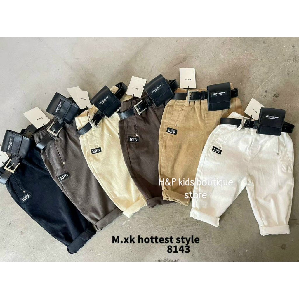 Sale_ Quần kaki siêu ngầu cho bé 10-20kg- Thoitrangbeyeu J&B kids