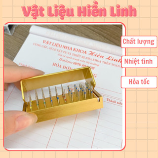 Vật Liệu Nha Khoa Hộp 30 Mũi Khoan Chuyên Dụng
