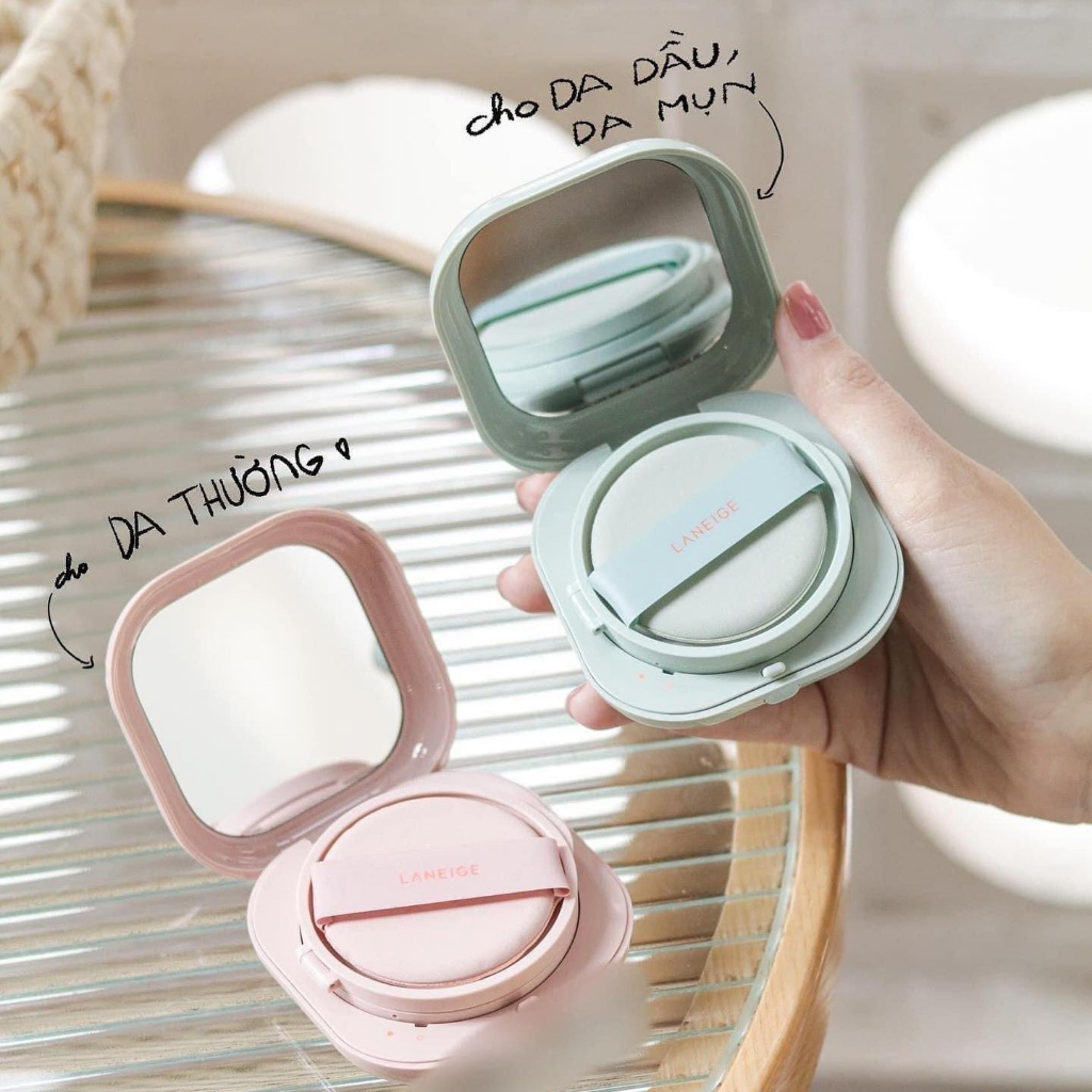 Phấn Nước Cho Lớp Nền Căng Bóng Tự Nhiên 24H Laneige Neo Cushion Glow 15g tặng kèm lõi phụ
